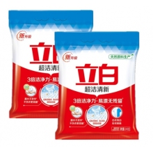 立白洗衣粉245克/袋*10袋，花香型